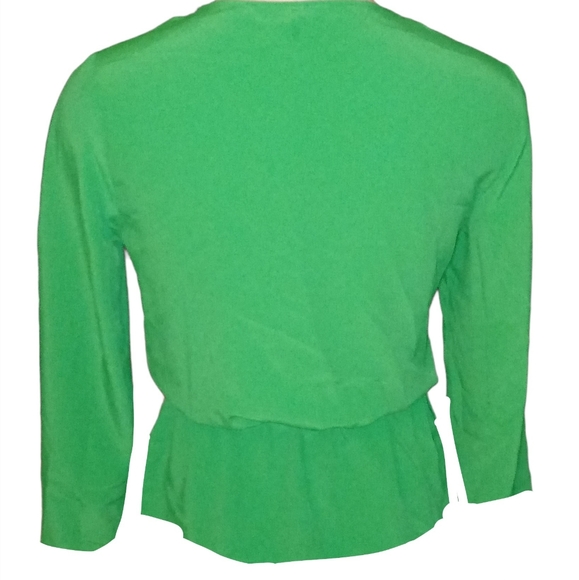 Top Shelf tie in front long sleeve Top - Picture 4 of 4